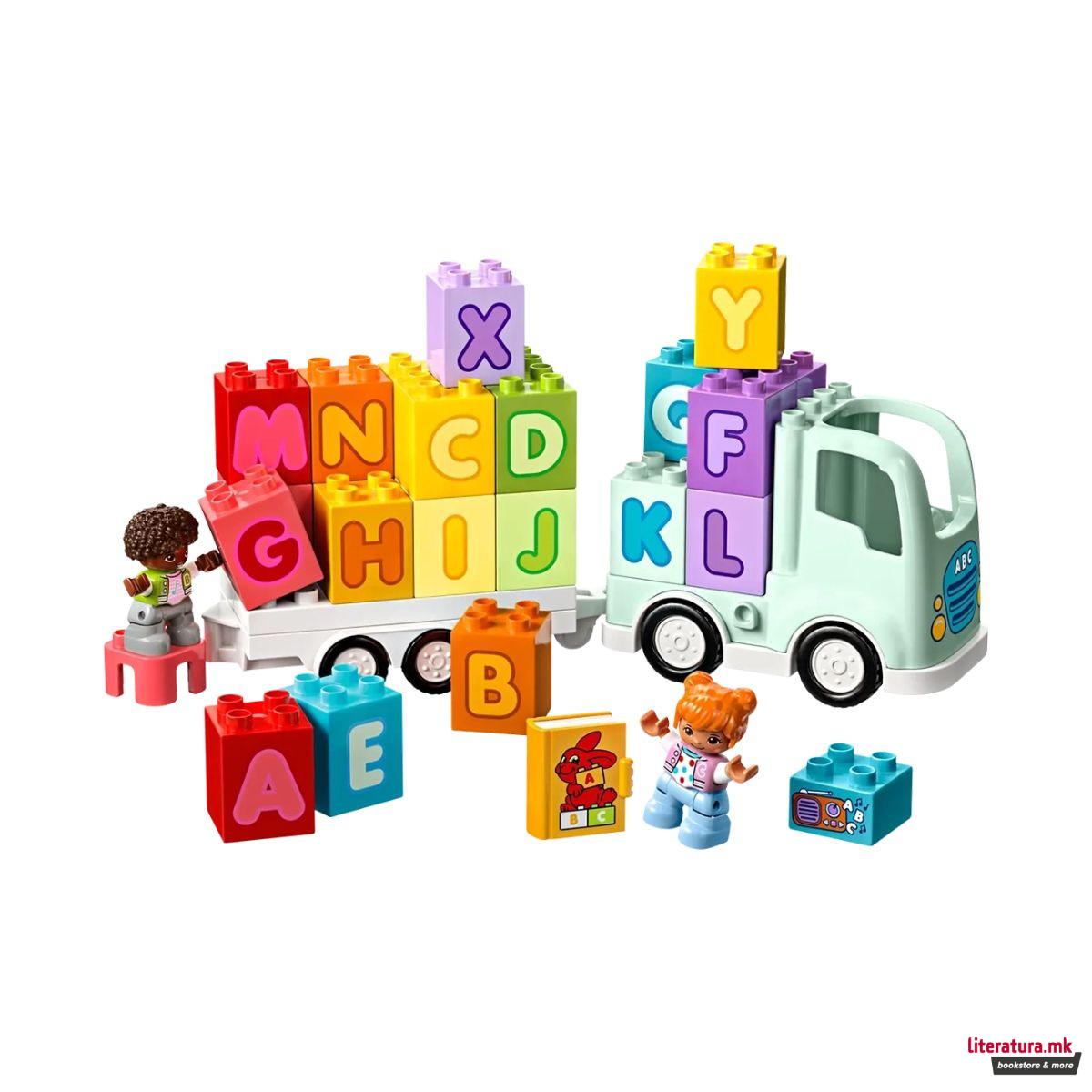 LEGO коцки, Duplo, Alphabet Truck 