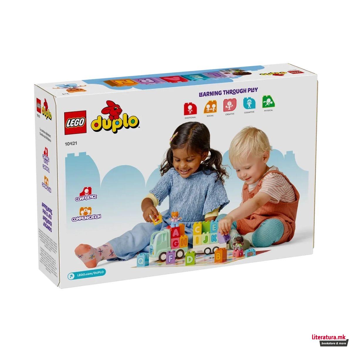 LEGO коцки, Duplo, Alphabet Truck 