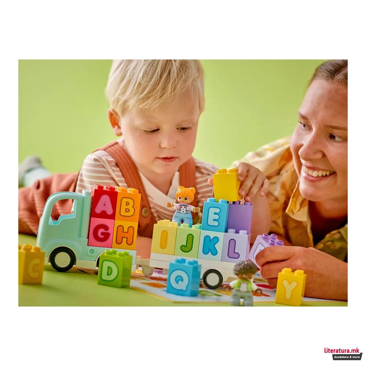 LEGO коцки, Duplo, Alphabet Truck 