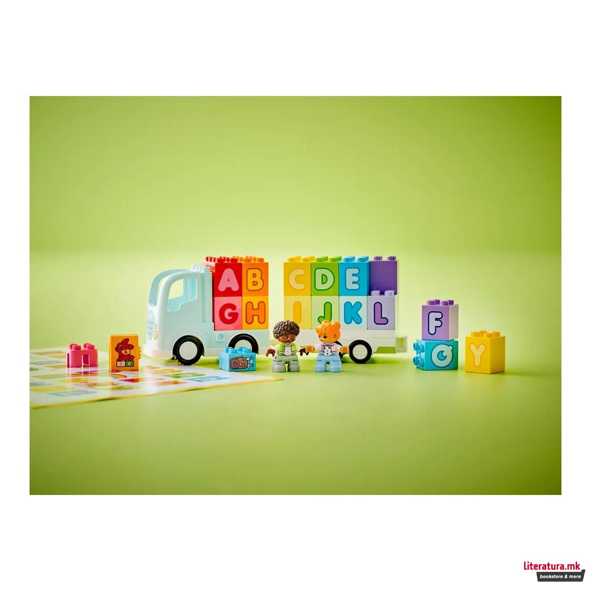 LEGO коцки, Duplo, Alphabet Truck 
