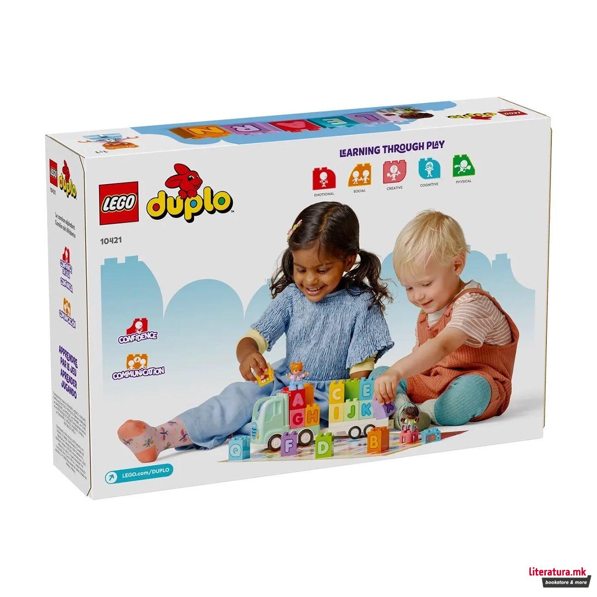 LEGO коцки, Duplo, Alphabet Truck 