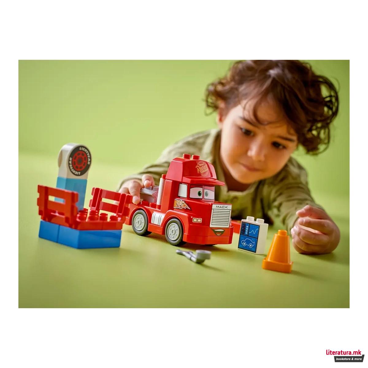 LEGO коцки, Duplo, Pixar: Cars - Mack at the Race 