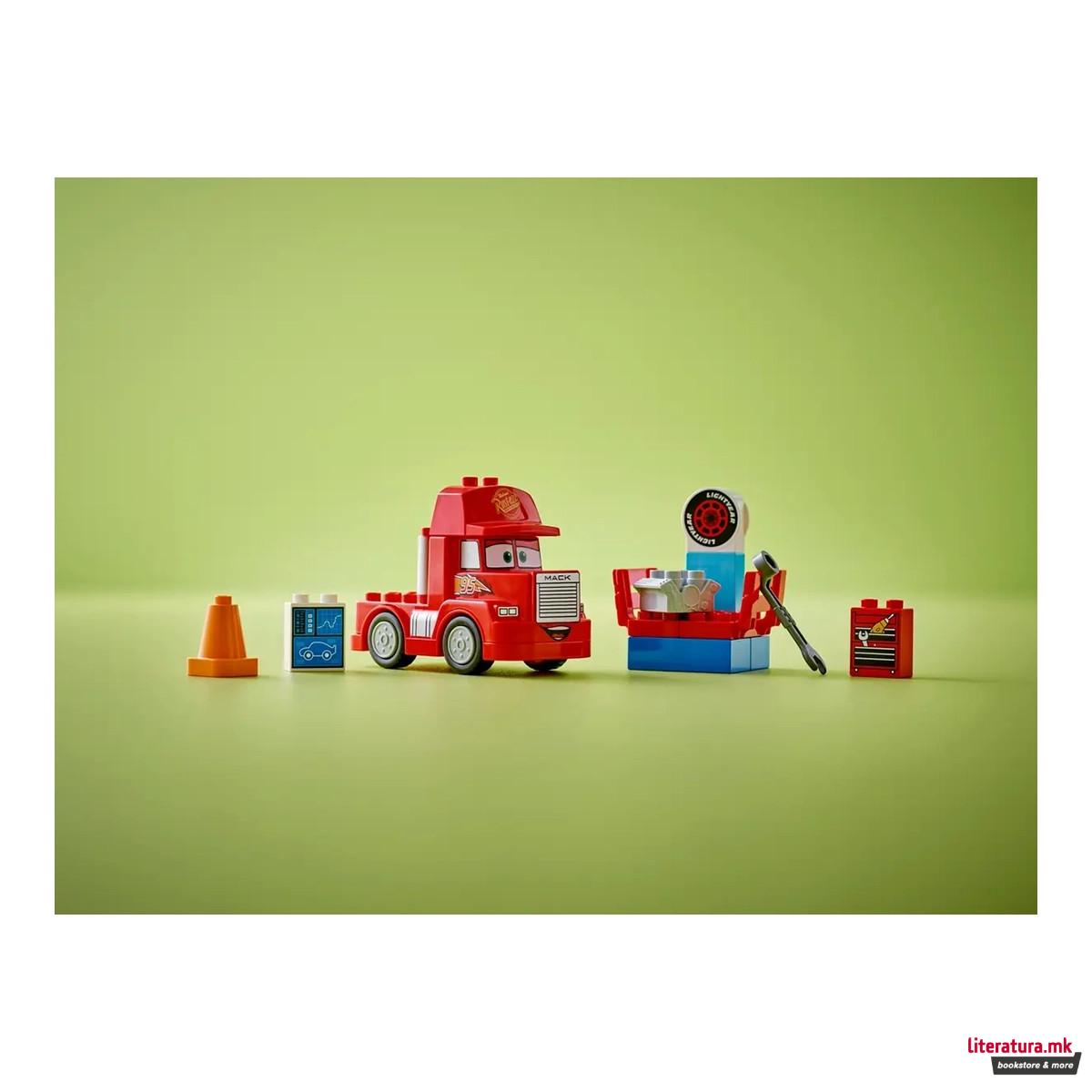 LEGO коцки, Duplo, Pixar: Cars - Mack at the Race 