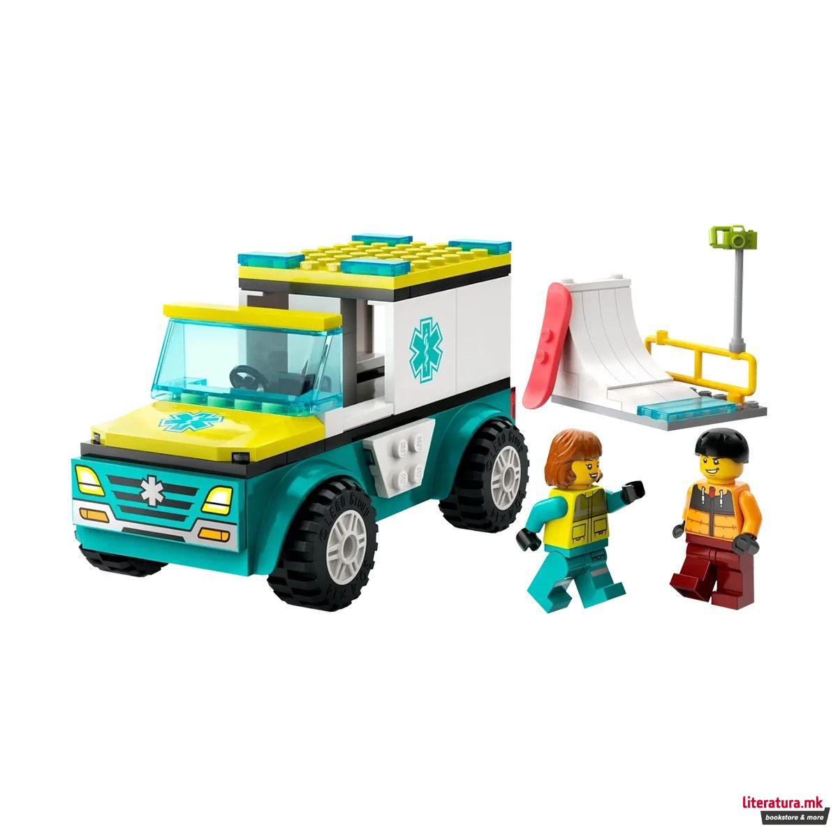 LEGO коцки, City, Emergency Ambulance 