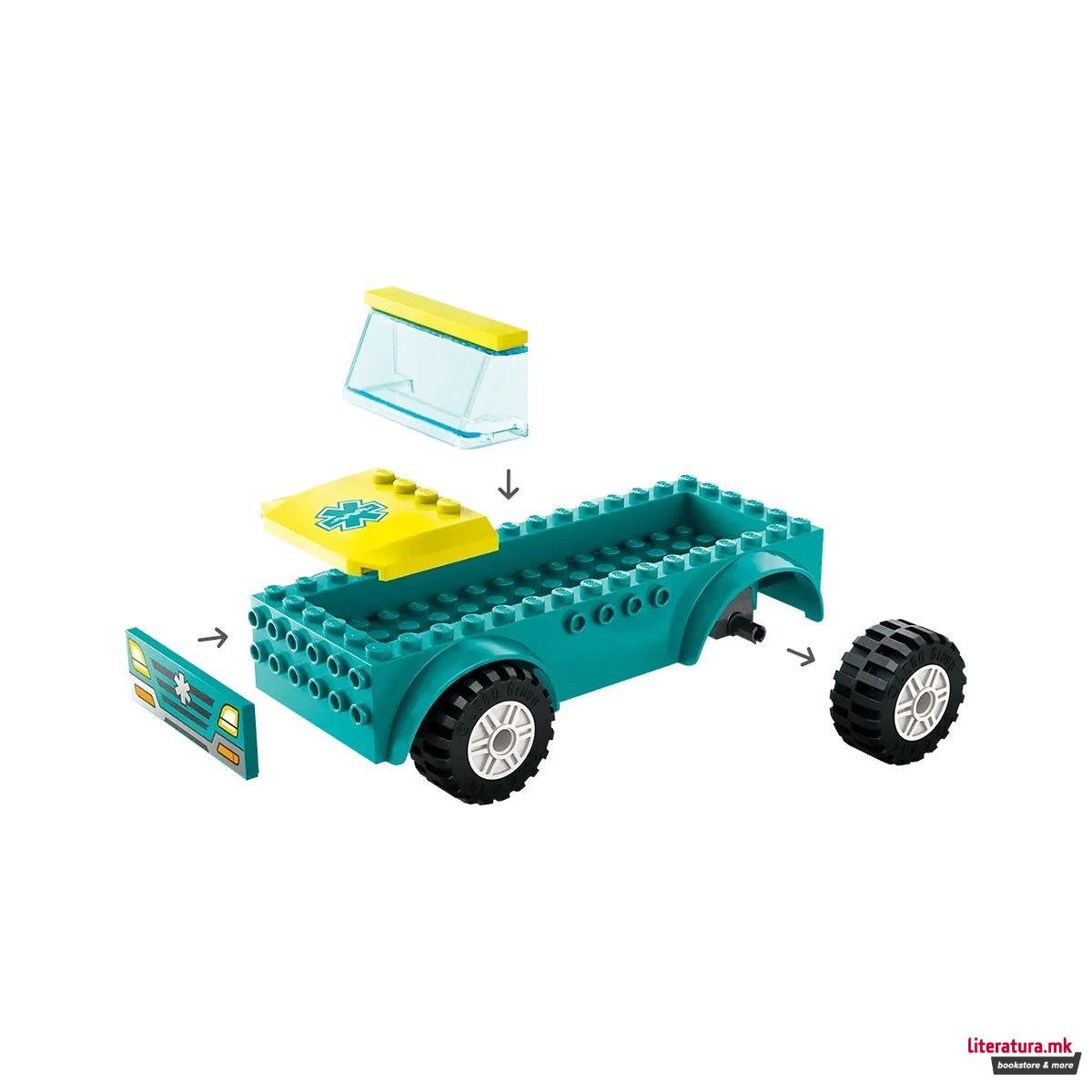 LEGO коцки, City, Emergency Ambulance 