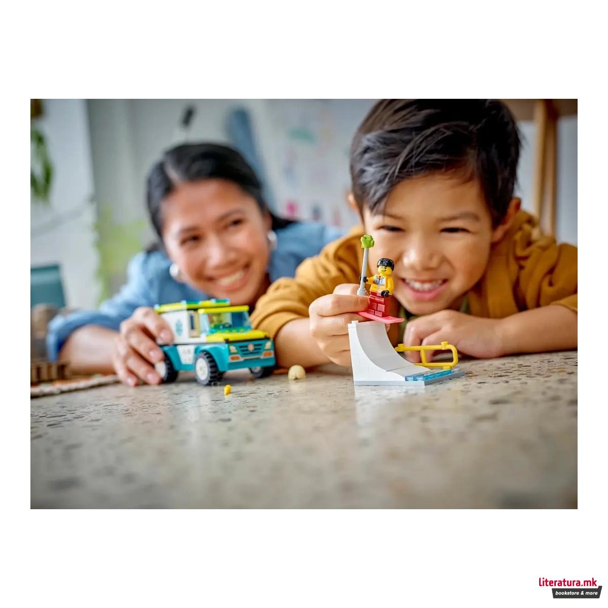 LEGO коцки, City, Emergency Ambulance 