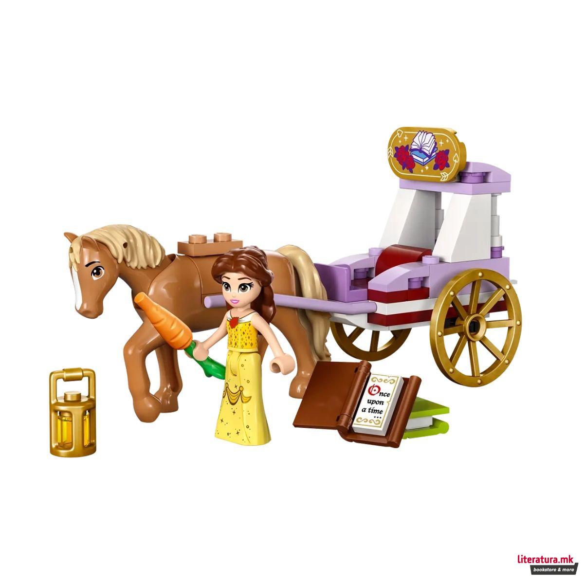 LEGO коцки, Disney Princess, Belle's Storytime Horse Carriage 