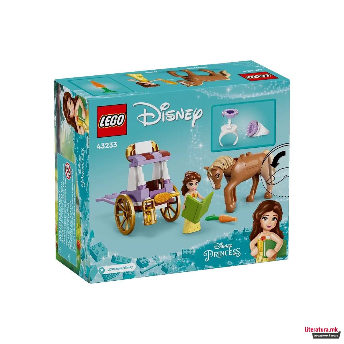 LEGO коцки, Disney Princess, Belle's Storytime Horse Carriage 