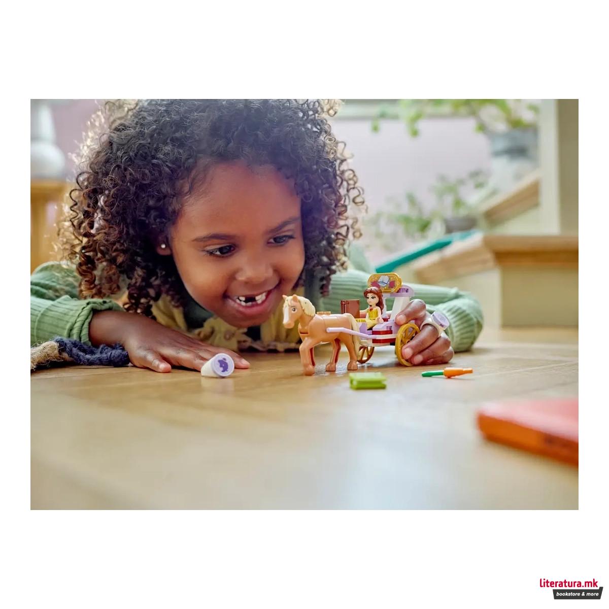 LEGO коцки, Disney Princess, Belle's Storytime Horse Carriage 