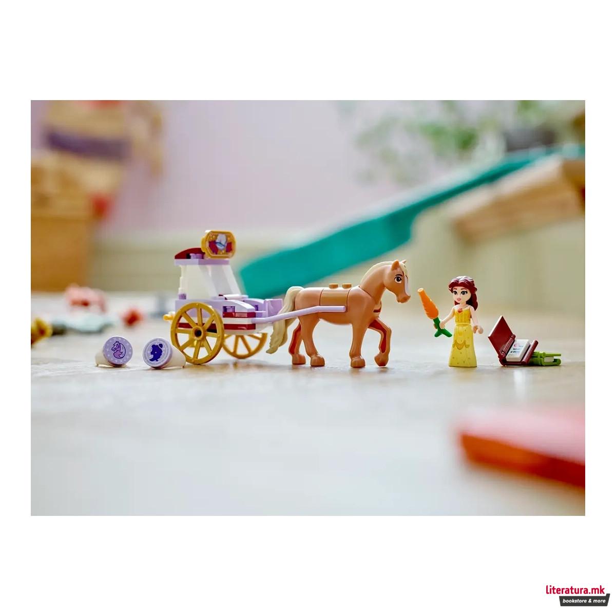 LEGO коцки, Disney Princess, Belle's Storytime Horse Carriage 