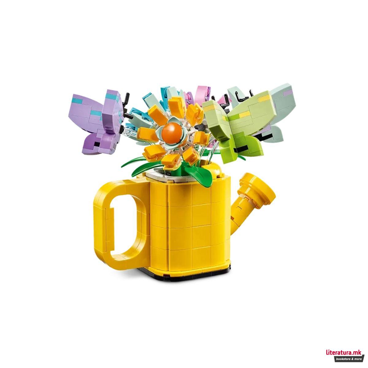 LEGO коцки, Creator 3 in 1, Flowers in Watering Can 