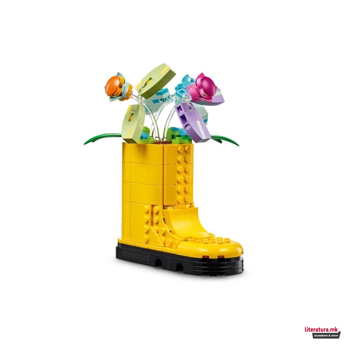 LEGO коцки, Creator 3 in 1, Flowers in Watering Can 