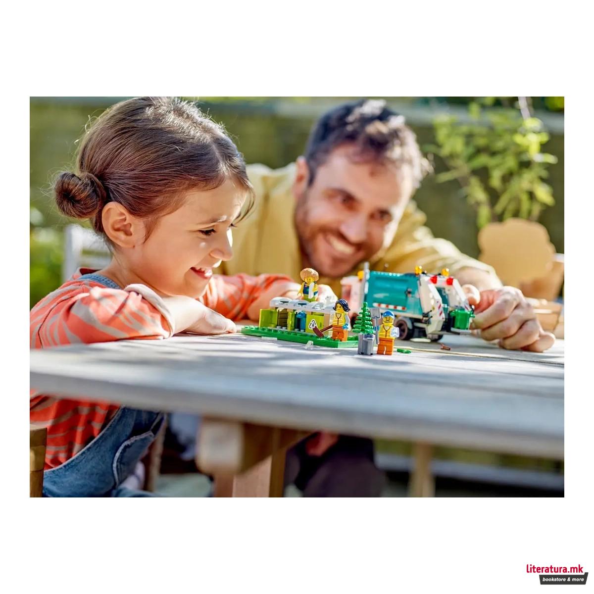 LEGO коцки, City, Recycling Truck 