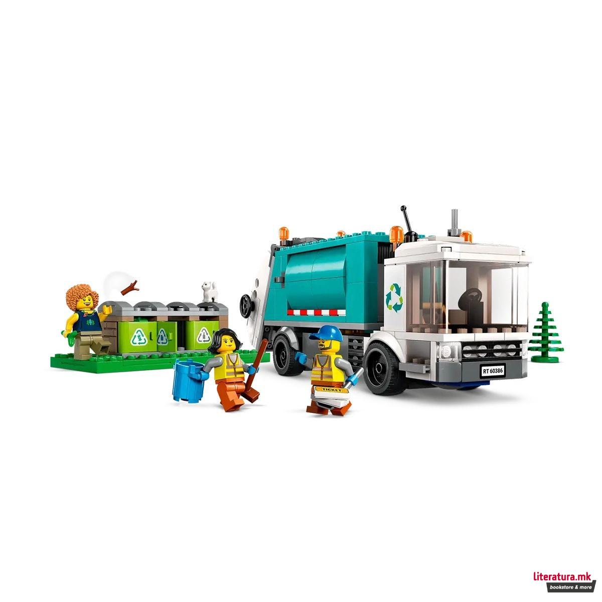 LEGO коцки, City, Recycling Truck 