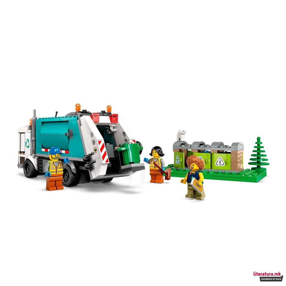 LEGO коцки, City, Recycling Truck 