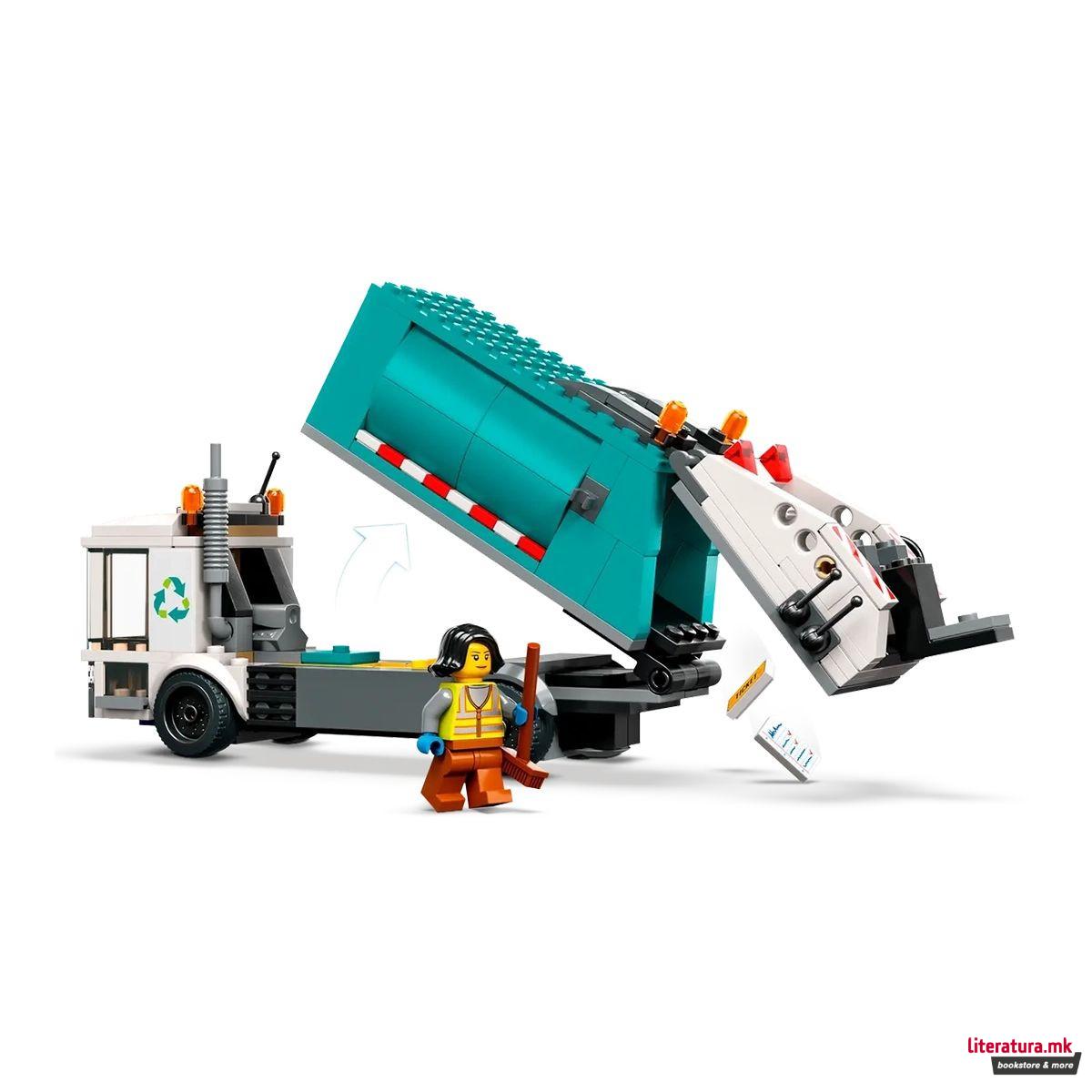 LEGO коцки, City, Recycling Truck 