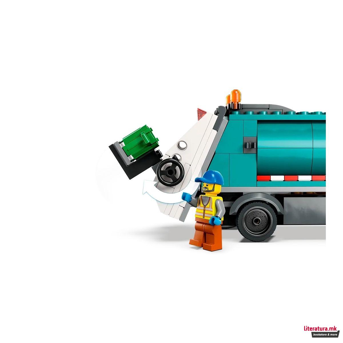 LEGO коцки, City, Recycling Truck 