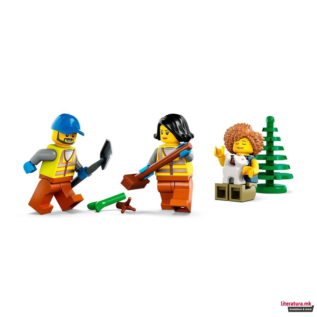 LEGO коцки, City, Recycling Truck 