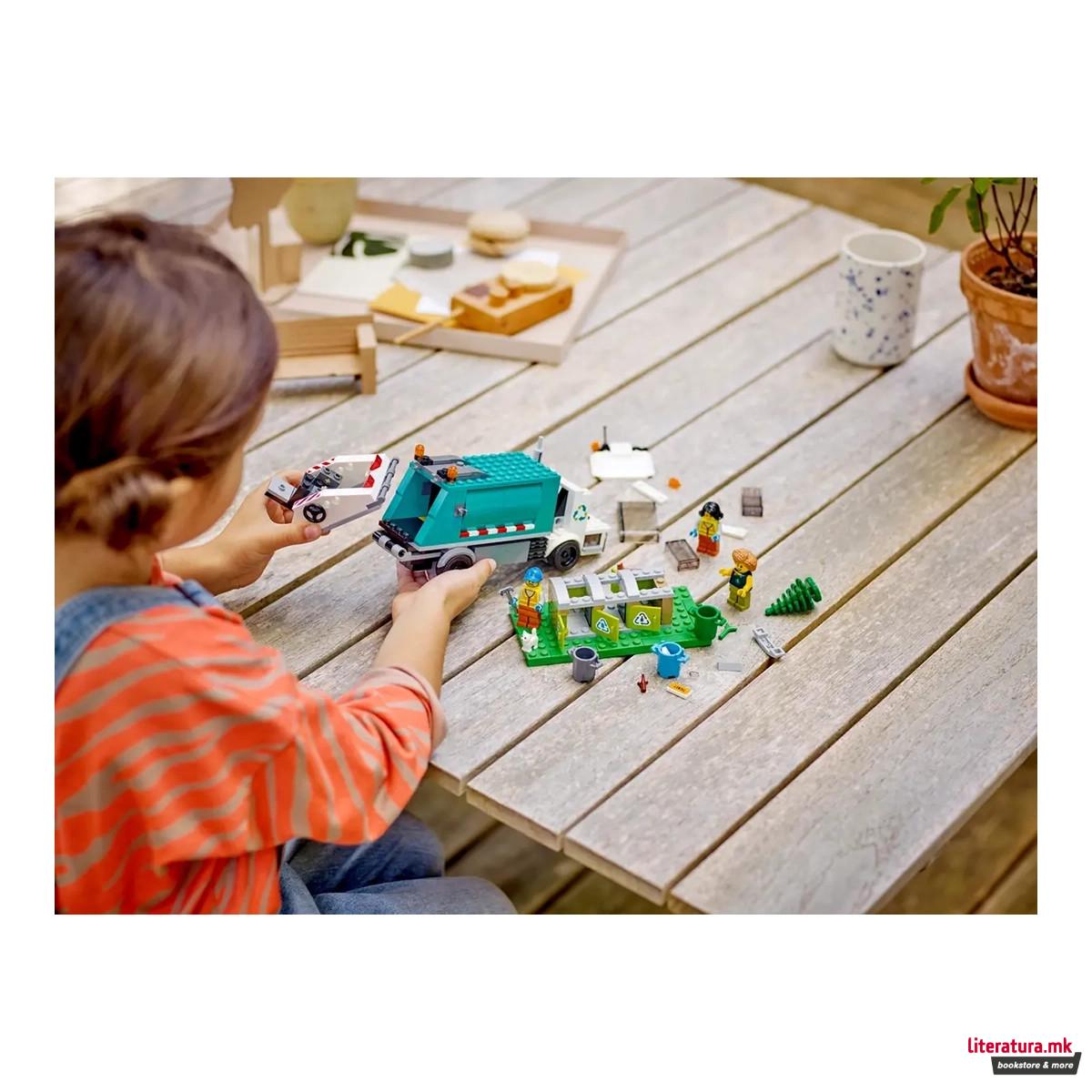 LEGO коцки, City, Recycling Truck 