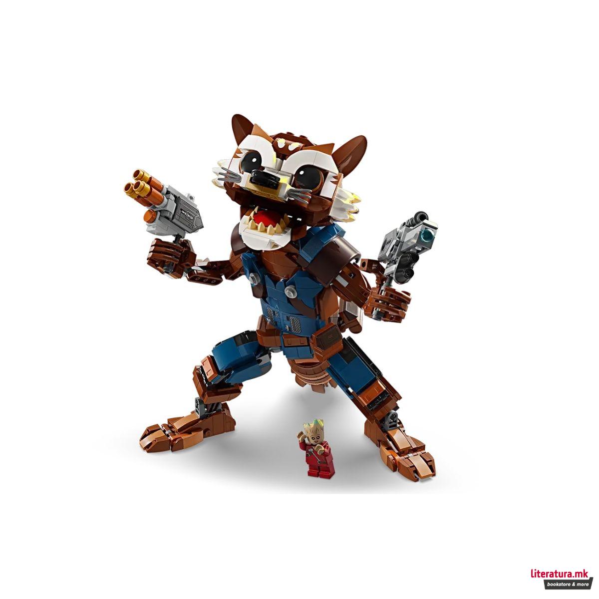 LEGO коцки, Marvel: Infinity Saga - Rocket & Baby Groot 