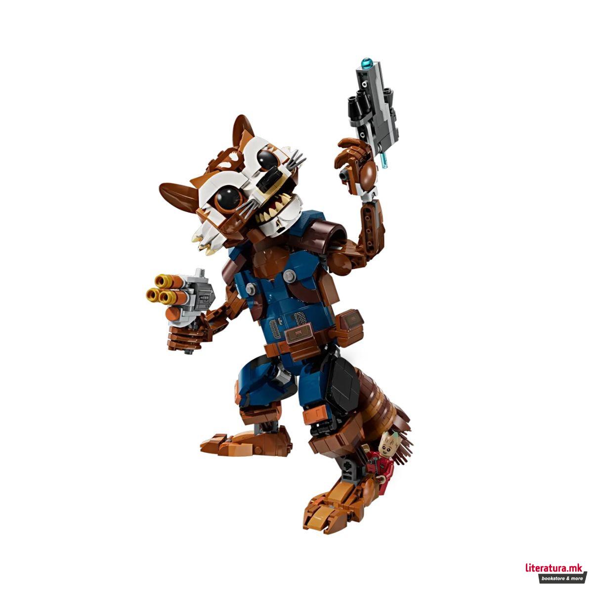 LEGO коцки, Marvel: Infinity Saga - Rocket & Baby Groot 