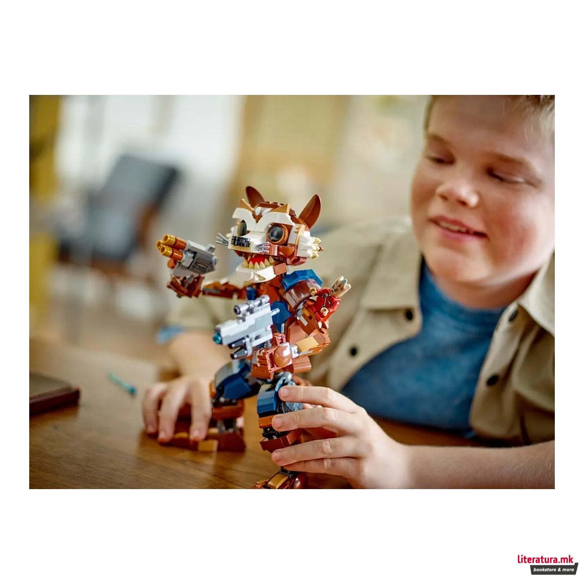 LEGO коцки, Marvel: Infinity Saga - Rocket & Baby Groot 