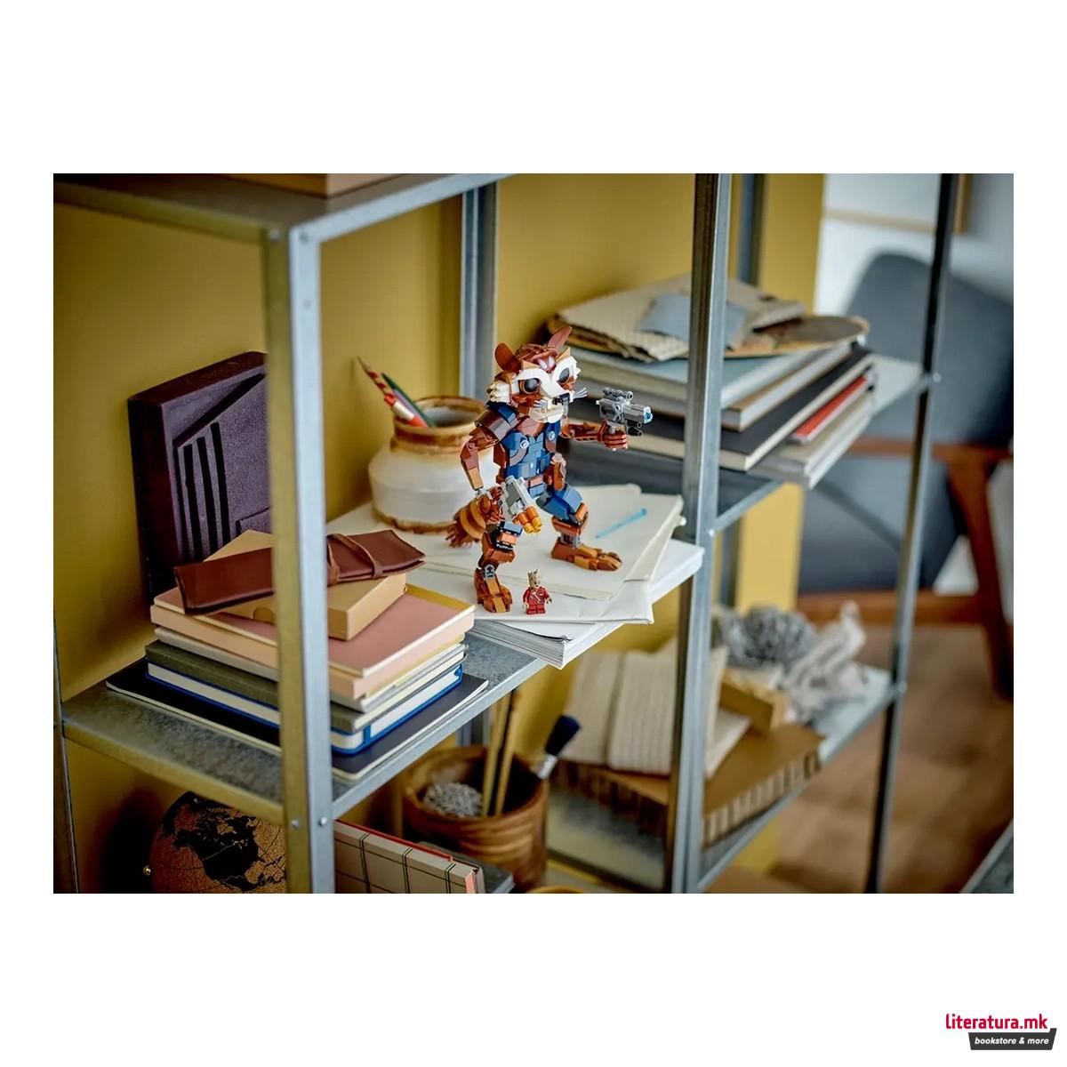 LEGO коцки, Marvel: Infinity Saga - Rocket & Baby Groot 