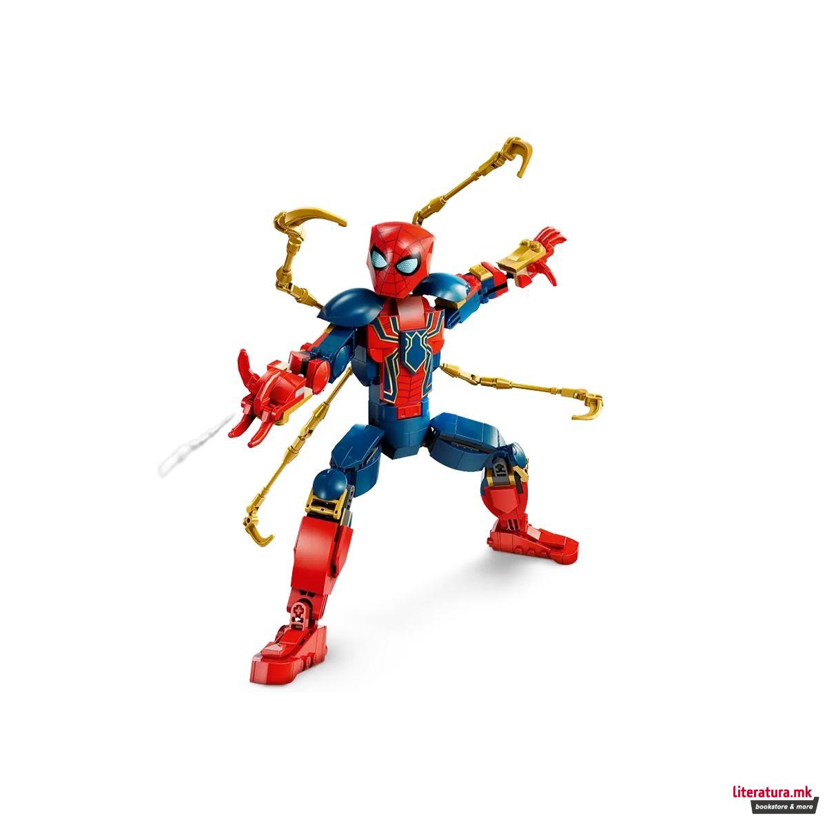 LEGO коцки, Marvel: Spider-Man - Iron Spider-Man Construction Figure 
