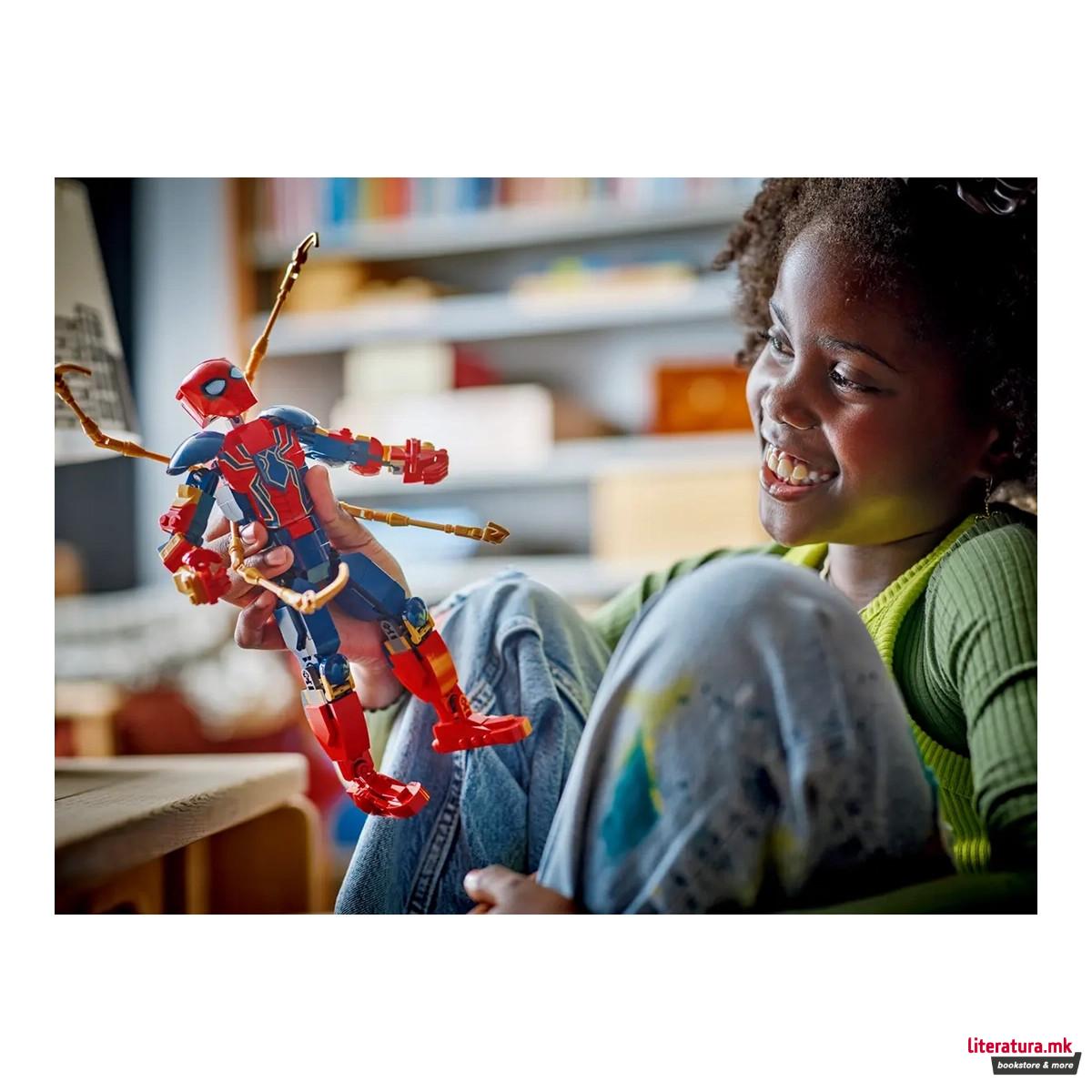 LEGO коцки, Marvel: Spider-Man - Iron Spider-Man Construction Figure 