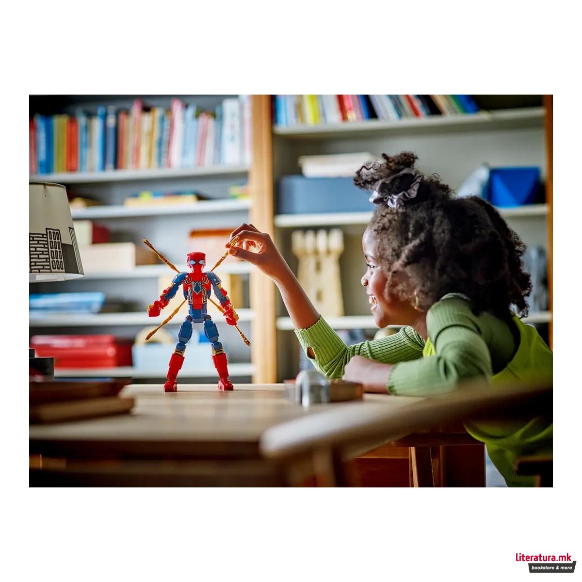 LEGO коцки, Marvel: Spider-Man - Iron Spider-Man Construction Figure 