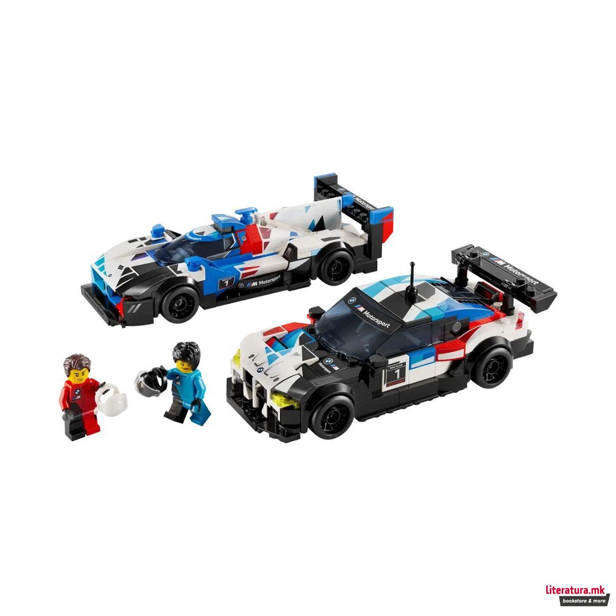 LEGO коцки, Speed Champions, BMW M4 GT3 & BMW M Hybrid V8 Race Cars 