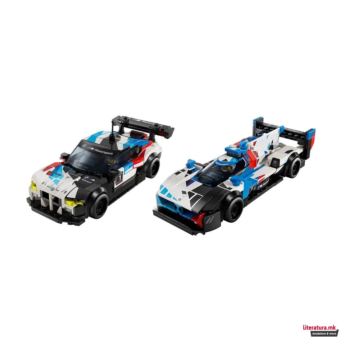 LEGO коцки, Speed Champions, BMW M4 GT3 & BMW M Hybrid V8 Race Cars 