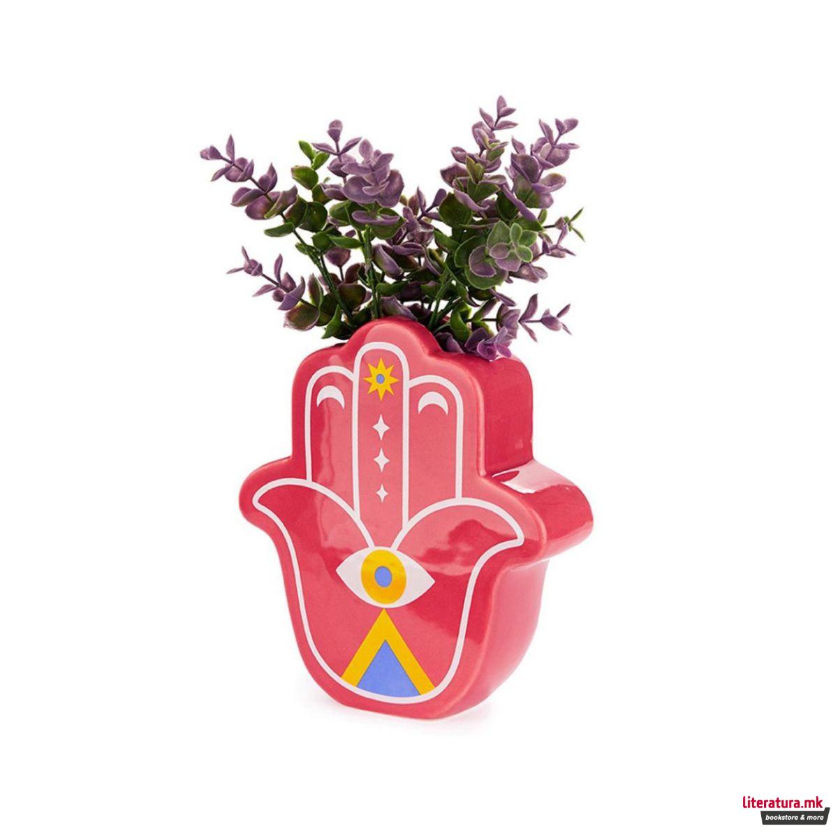 Вазна, Lucky Hand, црвена 