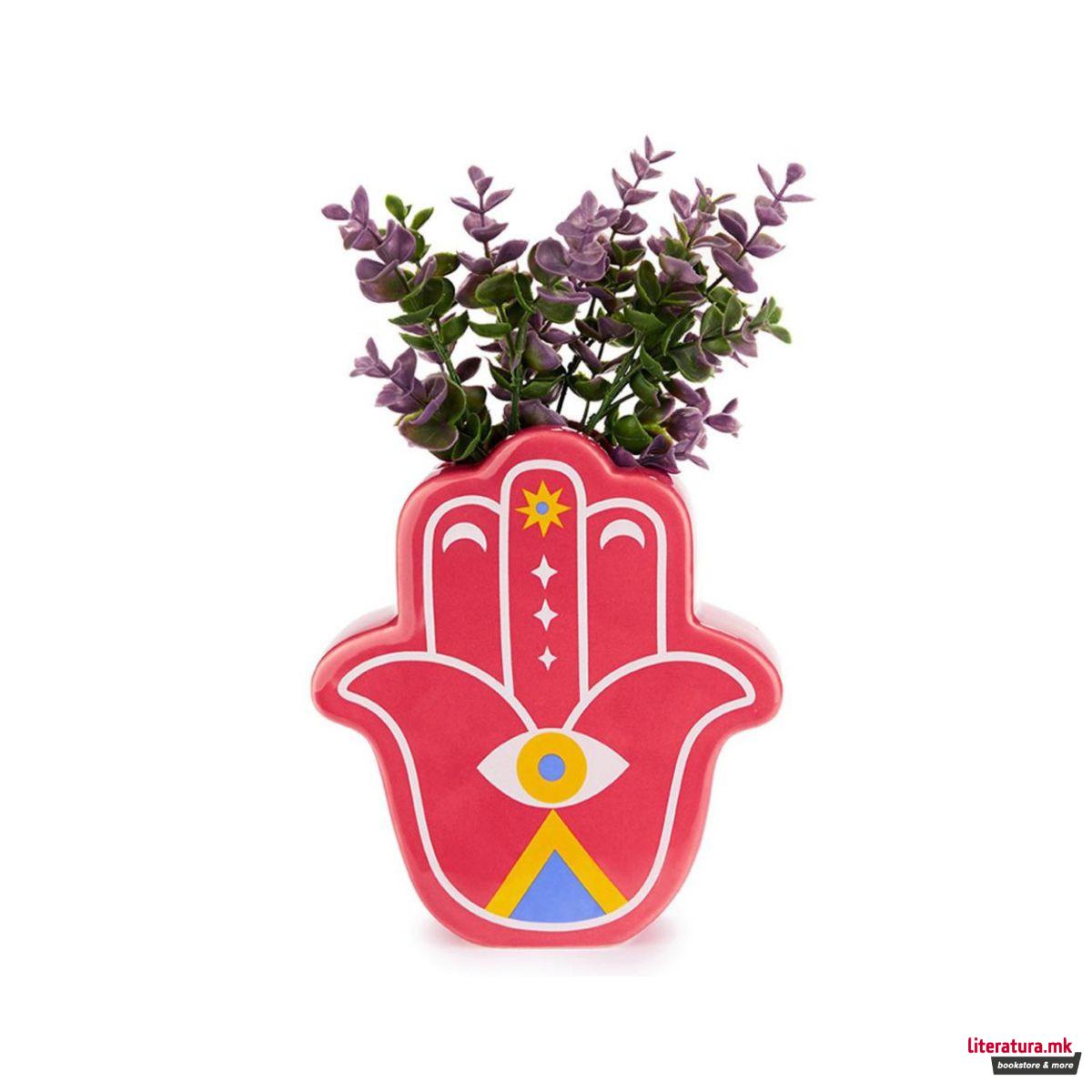 Вазна, Lucky Hand, црвена 