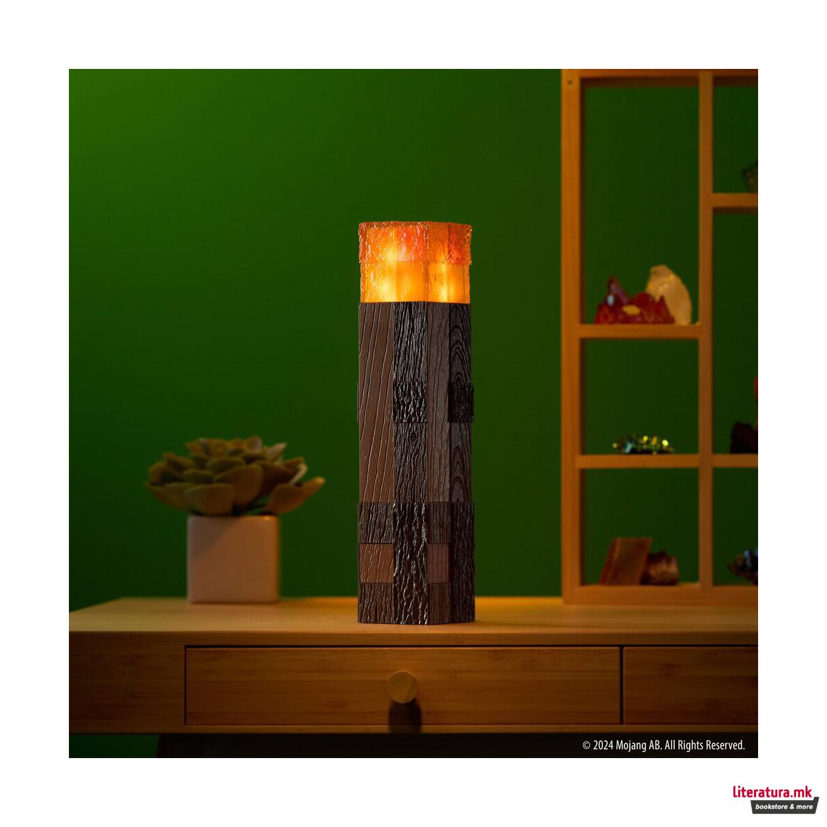 Колекционерска фигура, Minecraft - Illuminating Torch (Replica) 