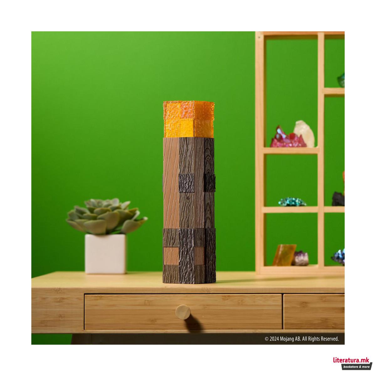 Колекционерска фигура, Minecraft - Illuminating Torch (Replica) 