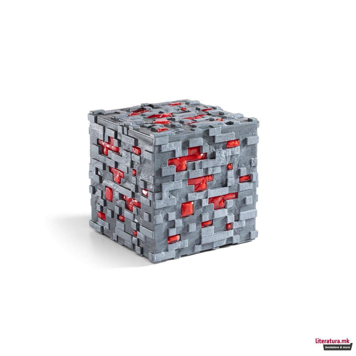 Колекционерска фигура, Minecraft - Illuminating Redstone Ore (Replica) 