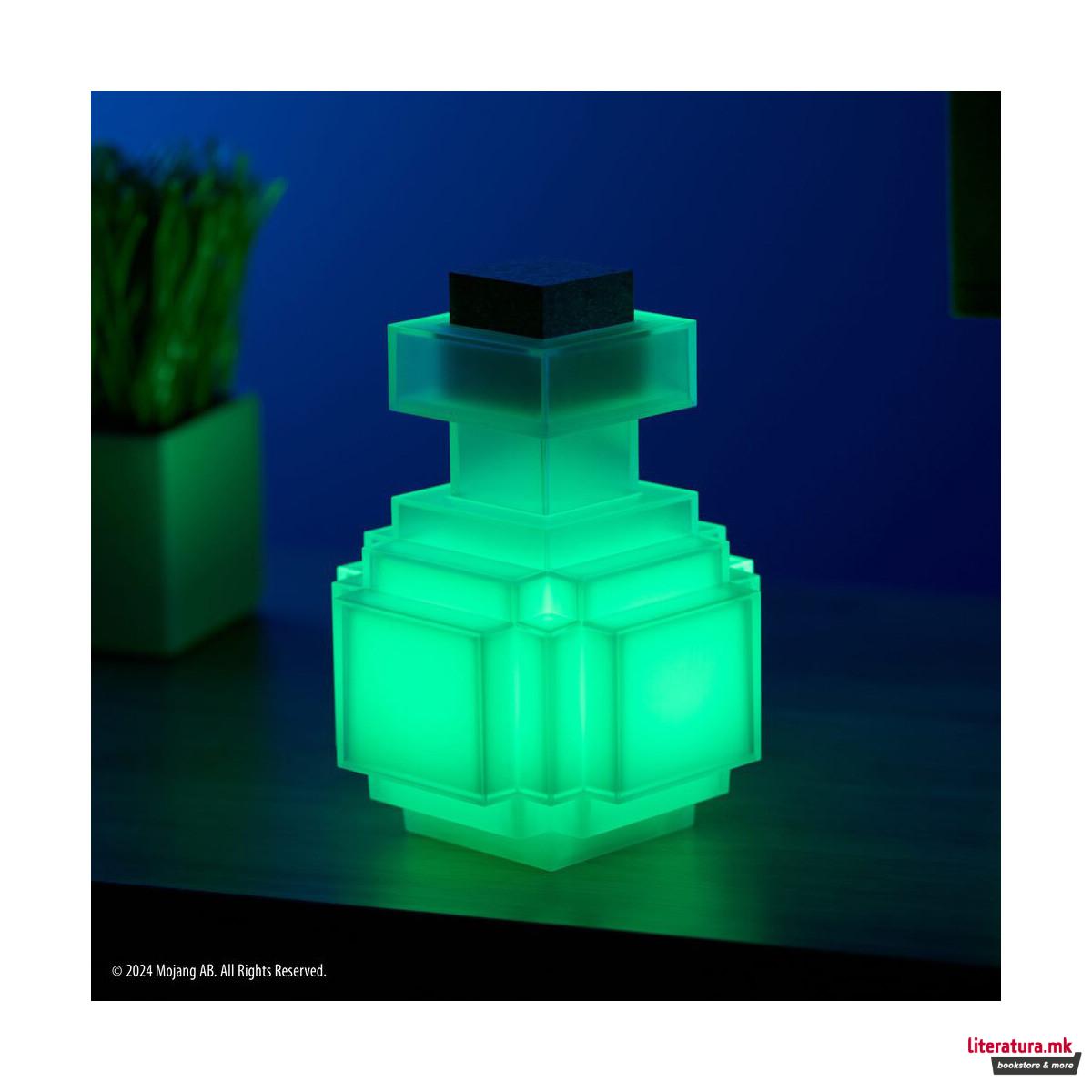 Колекционерска фигура, Minecraft - Illuminating Potion Bottle (Replica) 