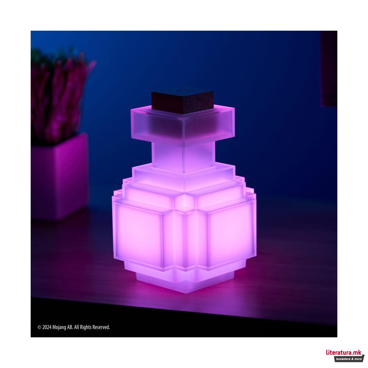 Колекционерска фигура, Minecraft - Illuminating Potion Bottle (Replica) 