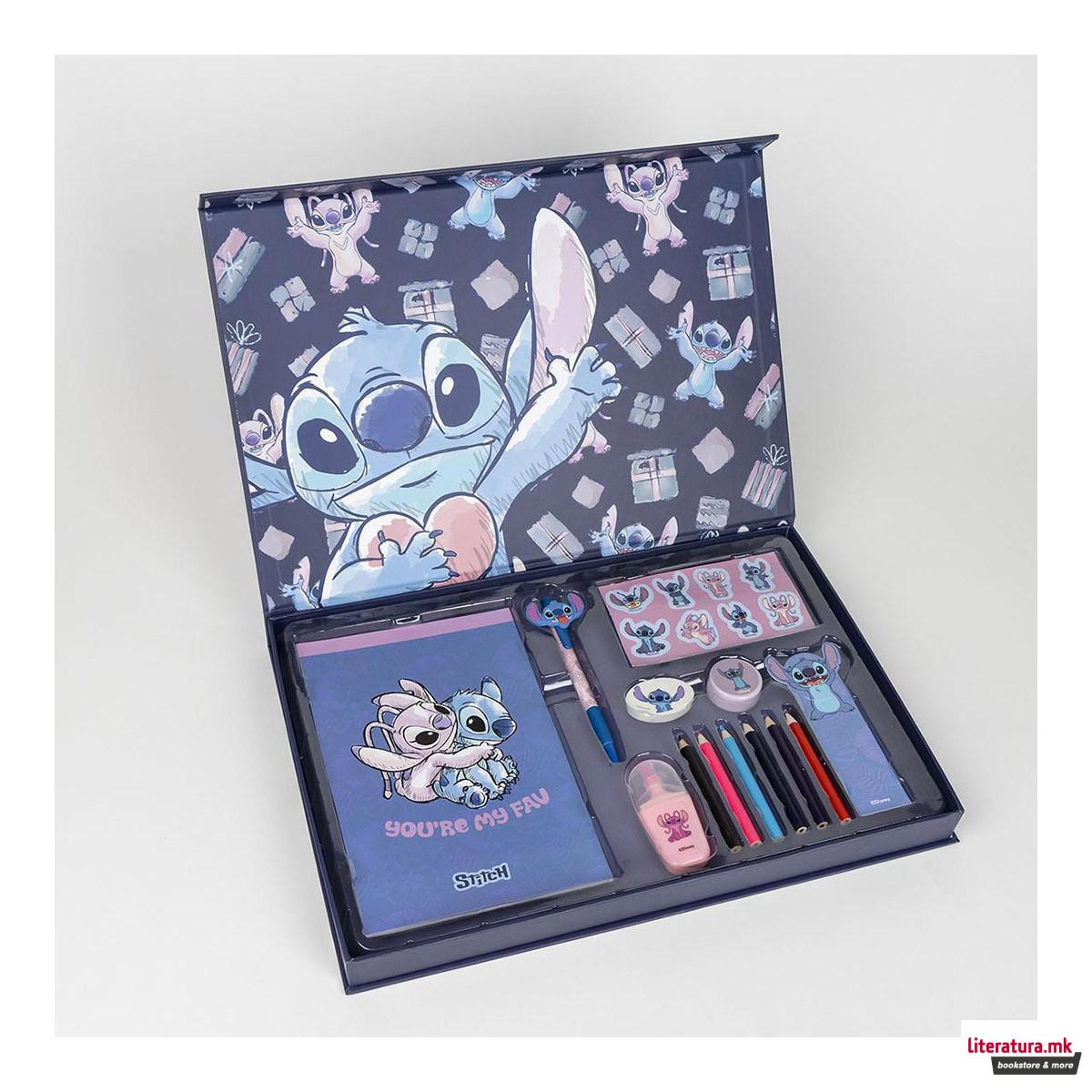 Сет за пишување и цртање, Disney - Stitch 