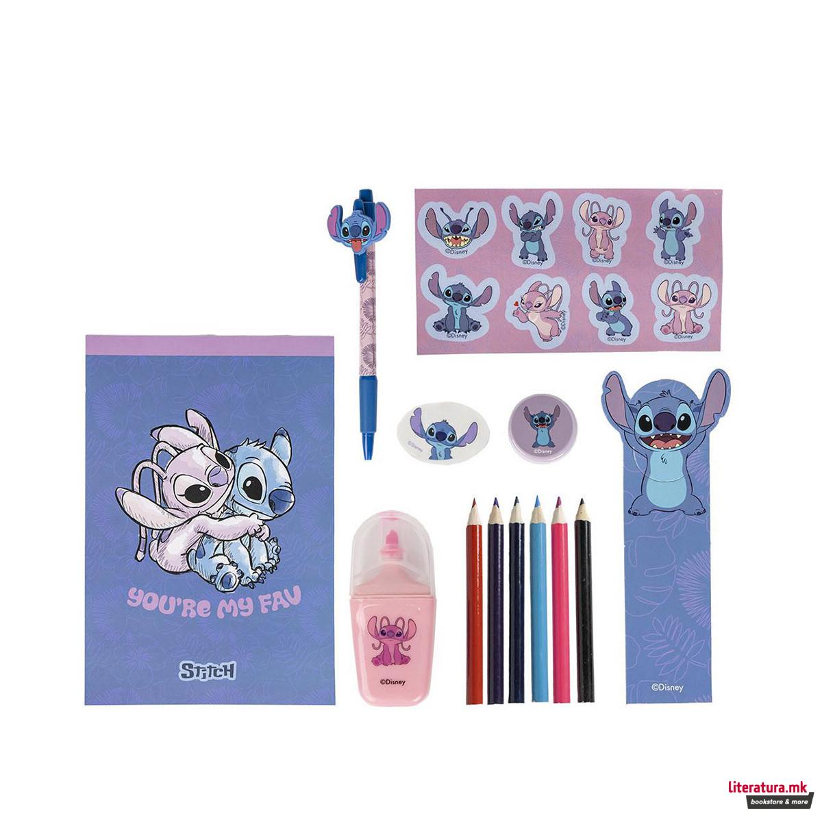 Сет за пишување и цртање, Disney - Stitch 