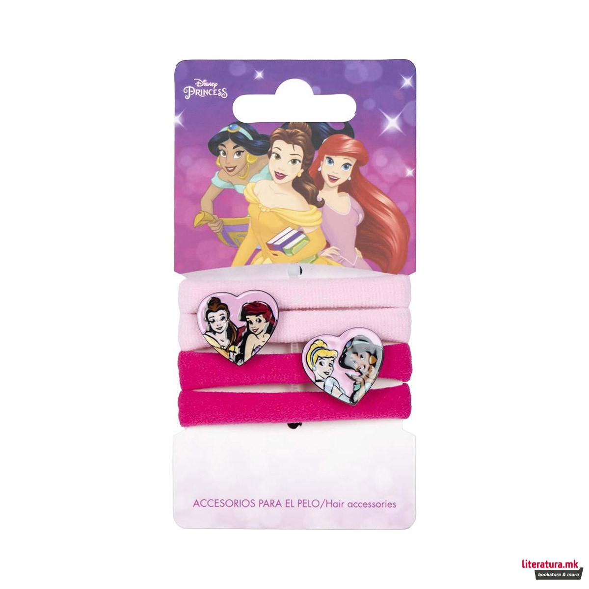 Сет стегачи за коса, Disney Princess, 1/4 