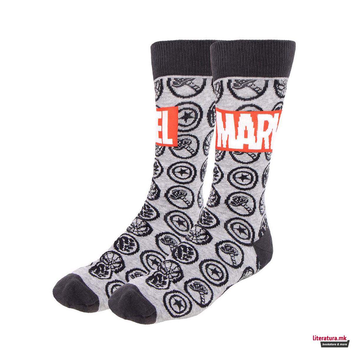 Сет од 3 пара чорапи, Marvel - Avengers (36-41) 