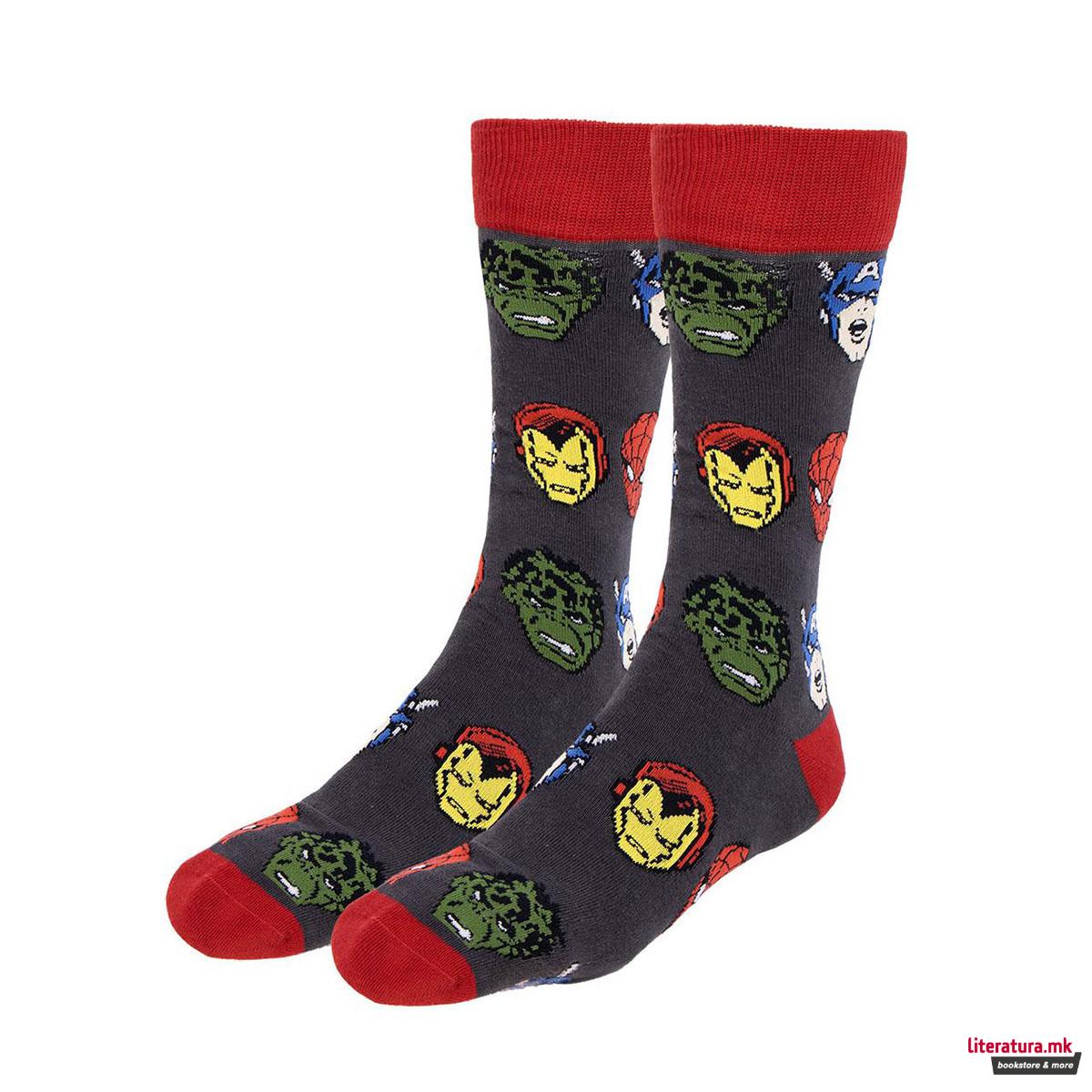 Сет од 3 пара чорапи, Marvel - Avengers (36-41) 