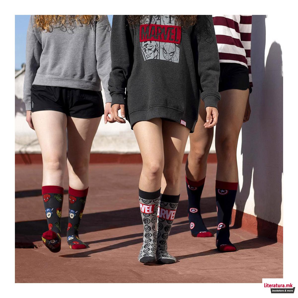 Сет од 3 пара чорапи, Marvel - Avengers (36-41) 