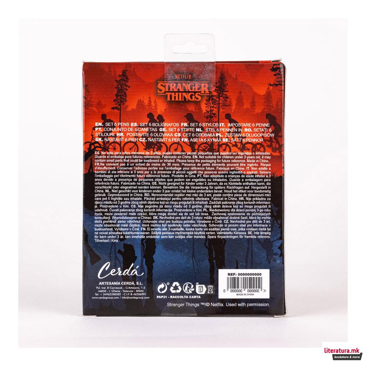 Сет пенкала, Stranger Things, 1/6