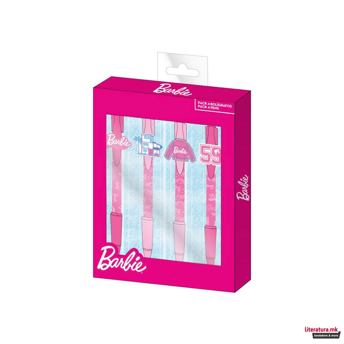 Сет пенкала, Pen Pack X4 Barbie 