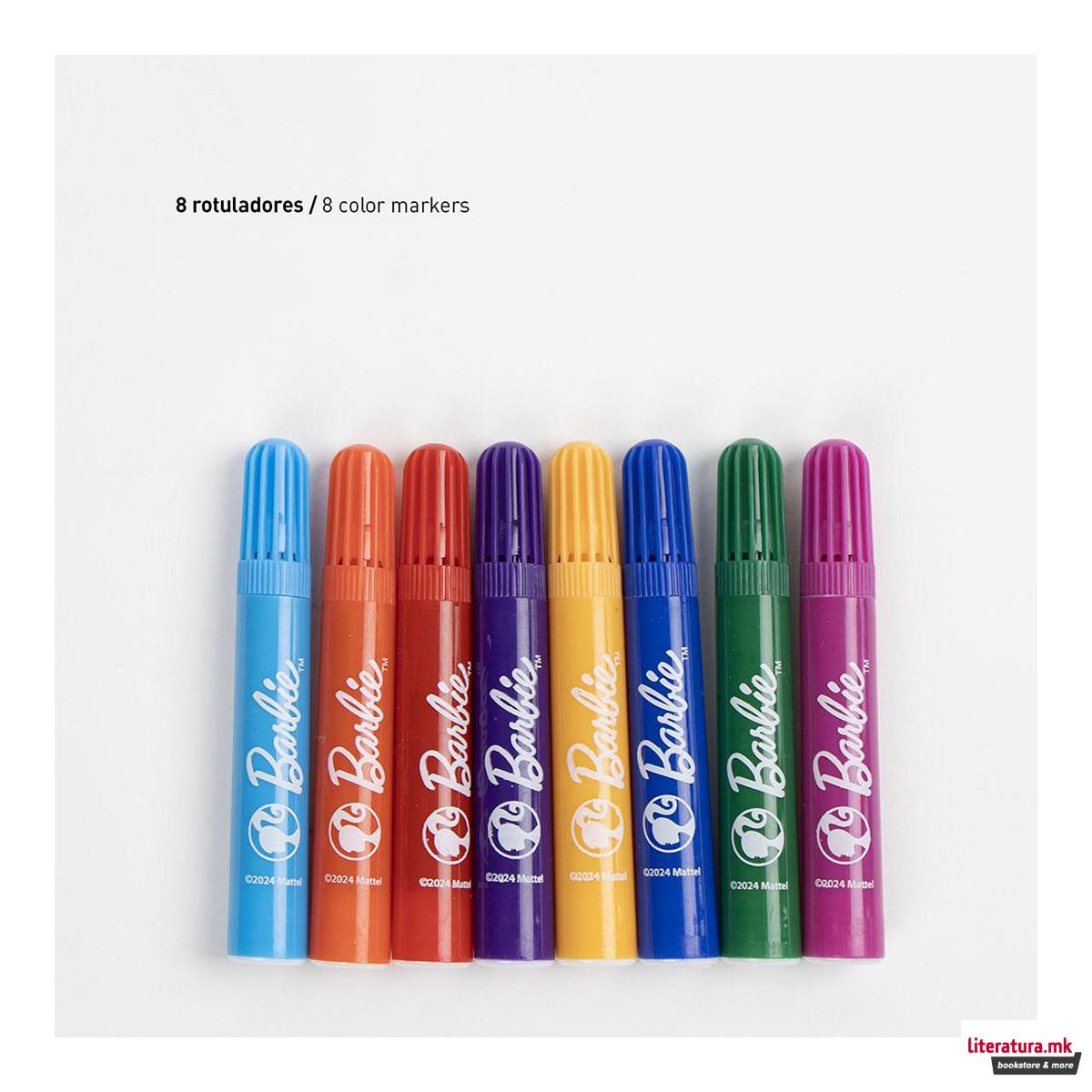 Сет за цртање и боење, Barbie 