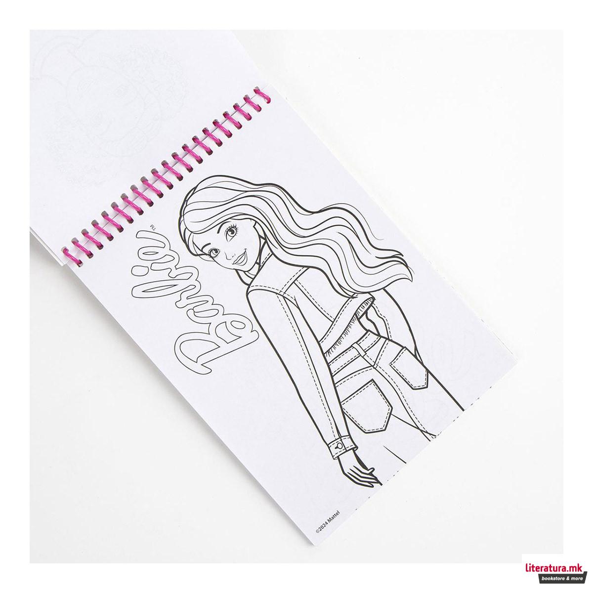 Сет за цртање и боење, Barbie 