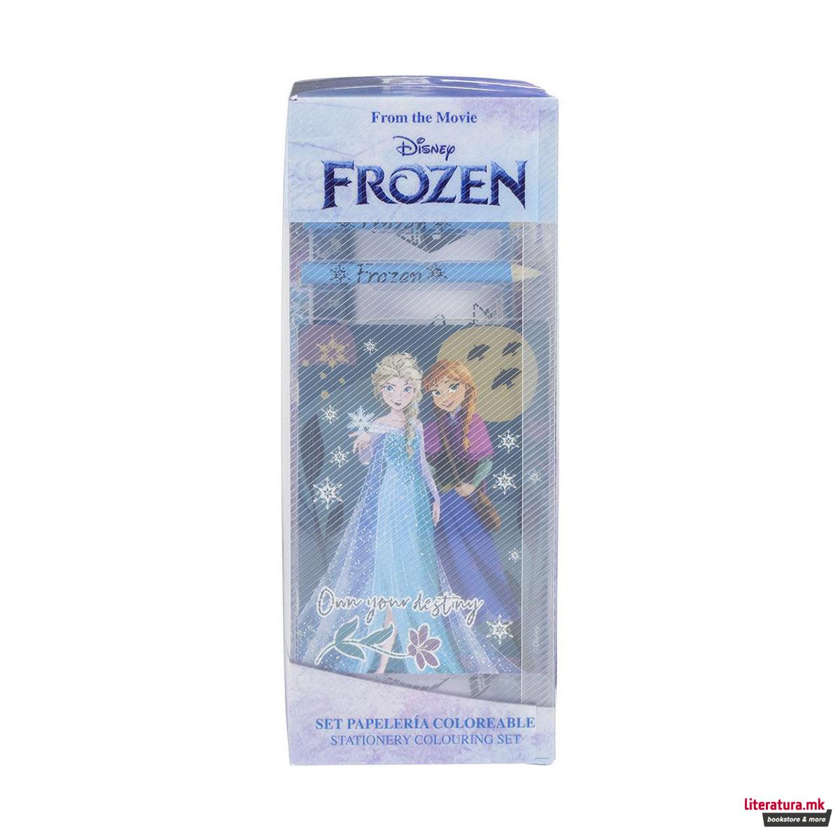 Сет за пишување и цртање - кутија, Disney Frozen 